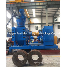 Strong structure dry roll press granulator for chemical fertilizer